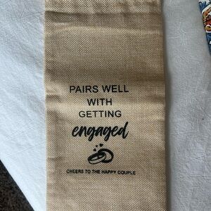 Engagement Wine Bag